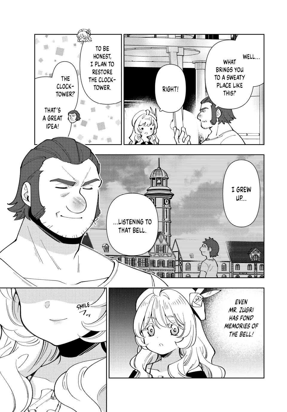 The Great Saint's Carefree Journey to Another World. Chapter 36 page 23 - Chapter 36: I Will Rebuild the Clocktower!