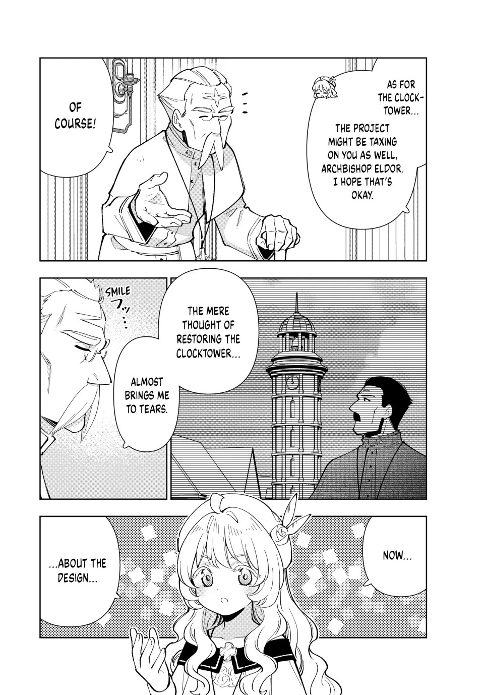The Great Saint's Carefree Journey to Another World. Chapter 36 page 6 - Chapter 36: I Will Rebuild the Clocktower!