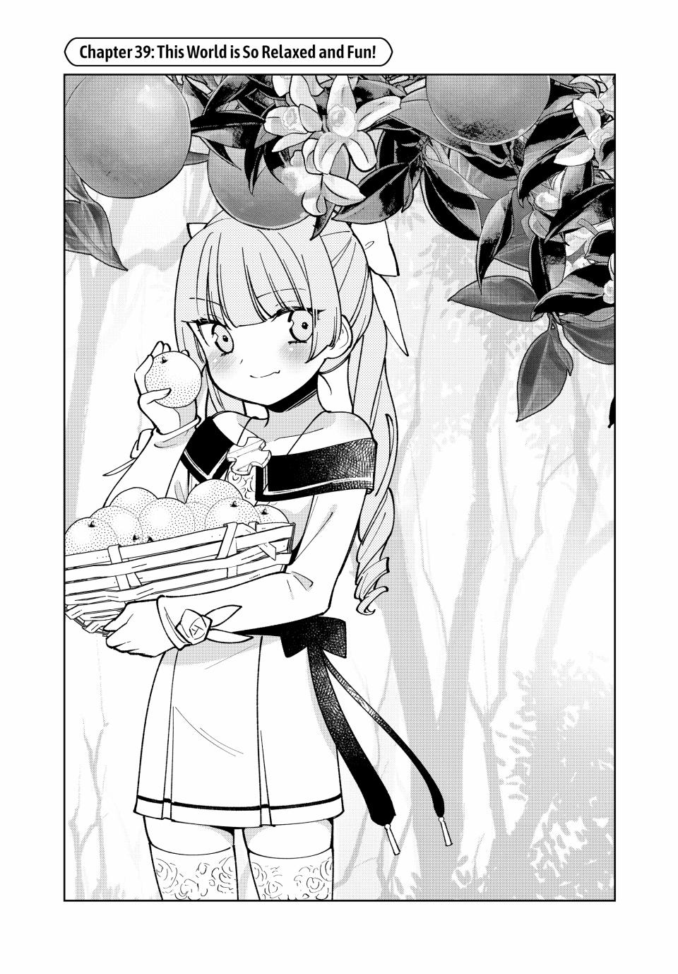 The Great Saint's Carefree Journey to Another World. Chapter 39 page 1 - Chapter 39