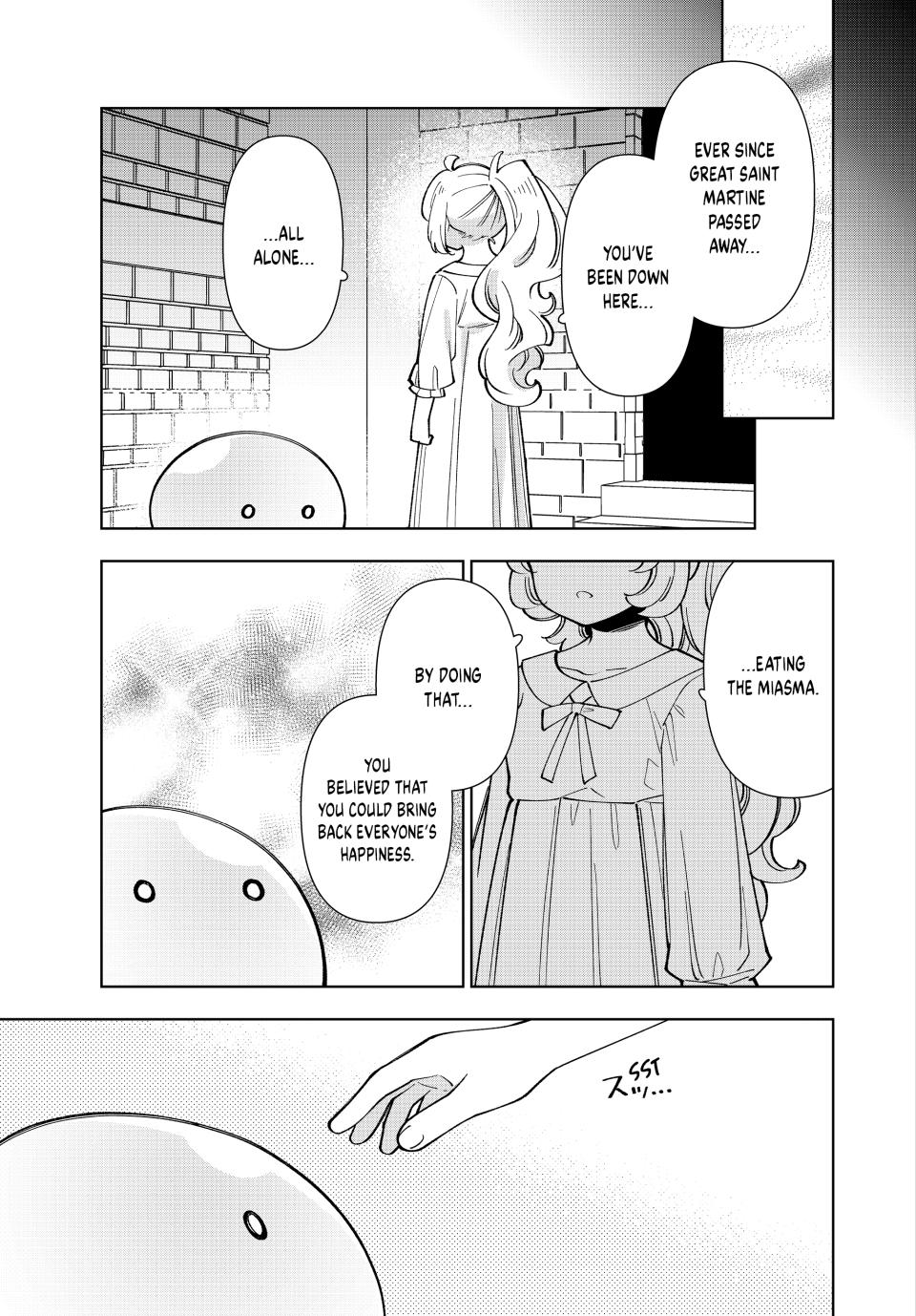 The Great Saint's Carefree Journey to Another World. Chapter 42 page 21 - Chapter 42: You Are an Amazing Slime!