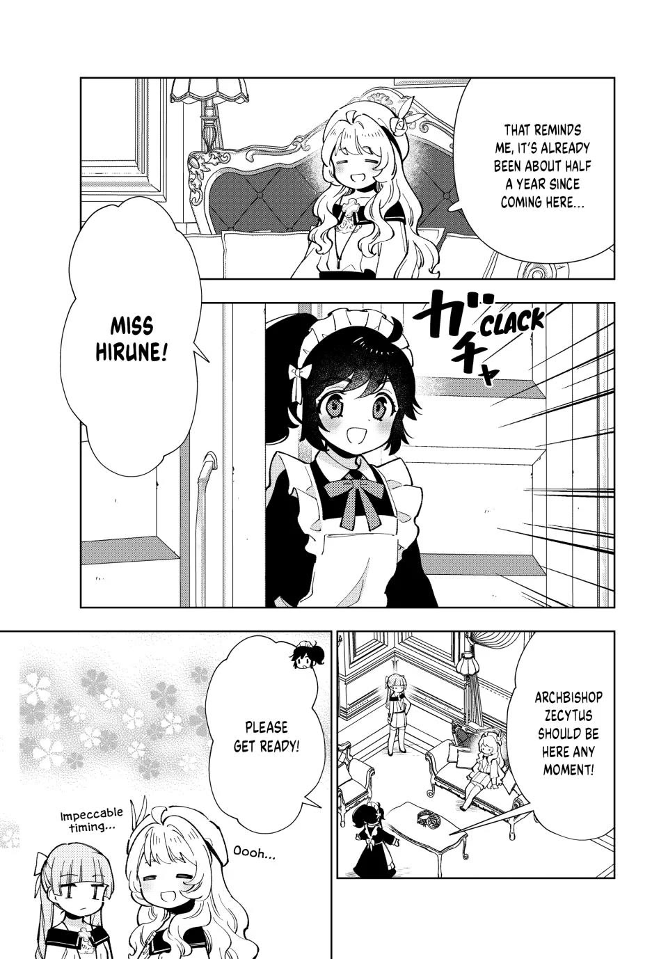 The Great Saint's Carefree Journey to Another World. Chapter 44 page 3 - Chapter 44: Archbishop Zecytus Has Arrived!
