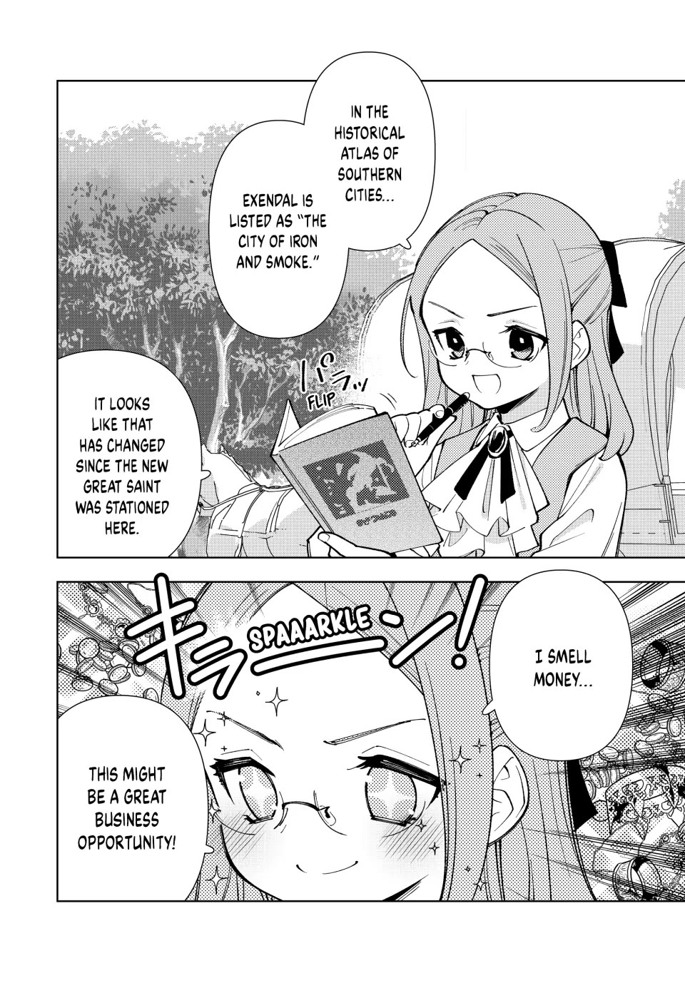 The Great Saint's Carefree Journey to Another World. Chapter 47 page 4 - Chapter 47: The Prodigy Girl Appears!!