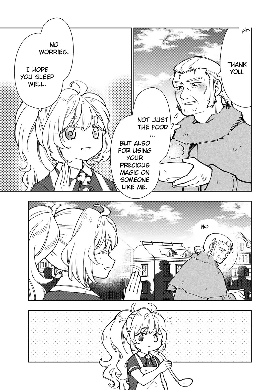 The Great Saint's Carefree Journey to Another World. Chapter 5 page 4 - Chapter 5: Food is Better When Eating Together