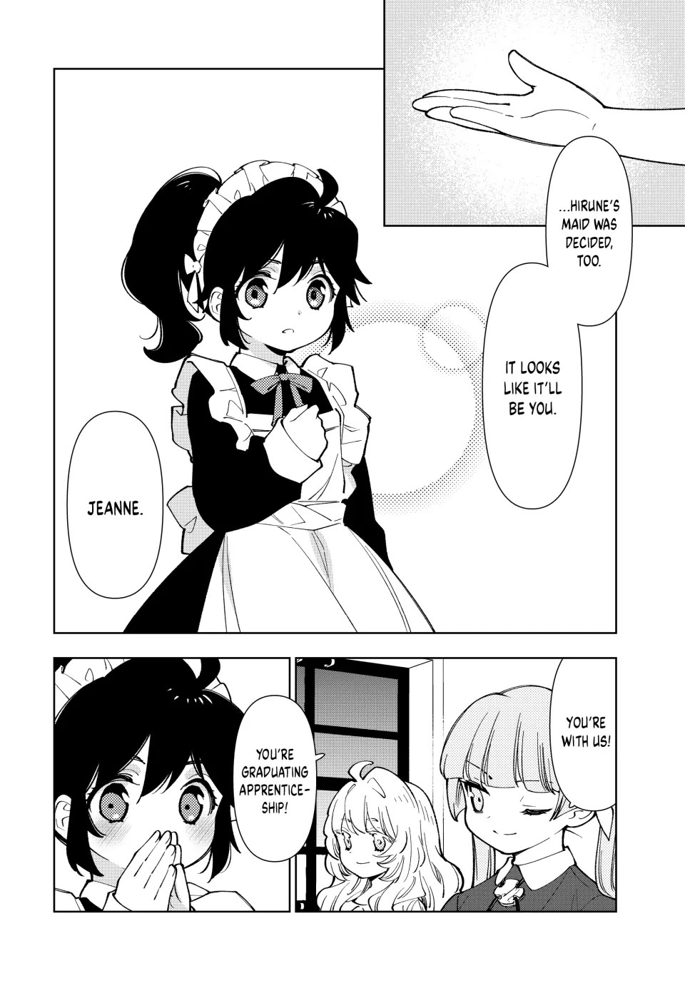 The Great Saint's Carefree Journey to Another World. Chapter 8 page 12 - Chapter 8: Everyone Graduates Apprenticeship!