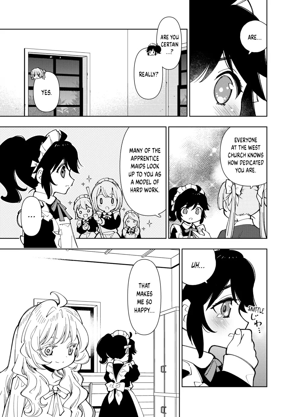 The Great Saint's Carefree Journey to Another World. Chapter 8 page 13 - Chapter 8: Everyone Graduates Apprenticeship!