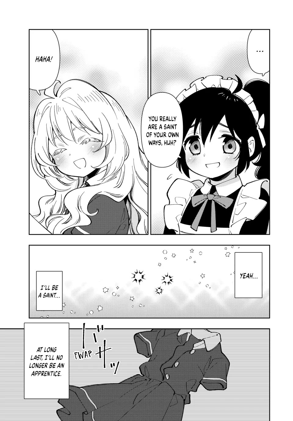The Great Saint's Carefree Journey to Another World. Chapter 8 page 23 - Chapter 8: Everyone Graduates Apprenticeship!