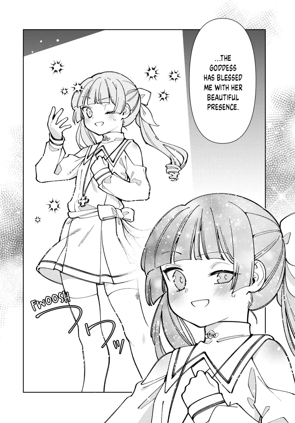The Great Saint's Carefree Journey to Another World. Chapter 9 page 24 - Chapter 9: Sleepy Saint Promotion Ceremony!