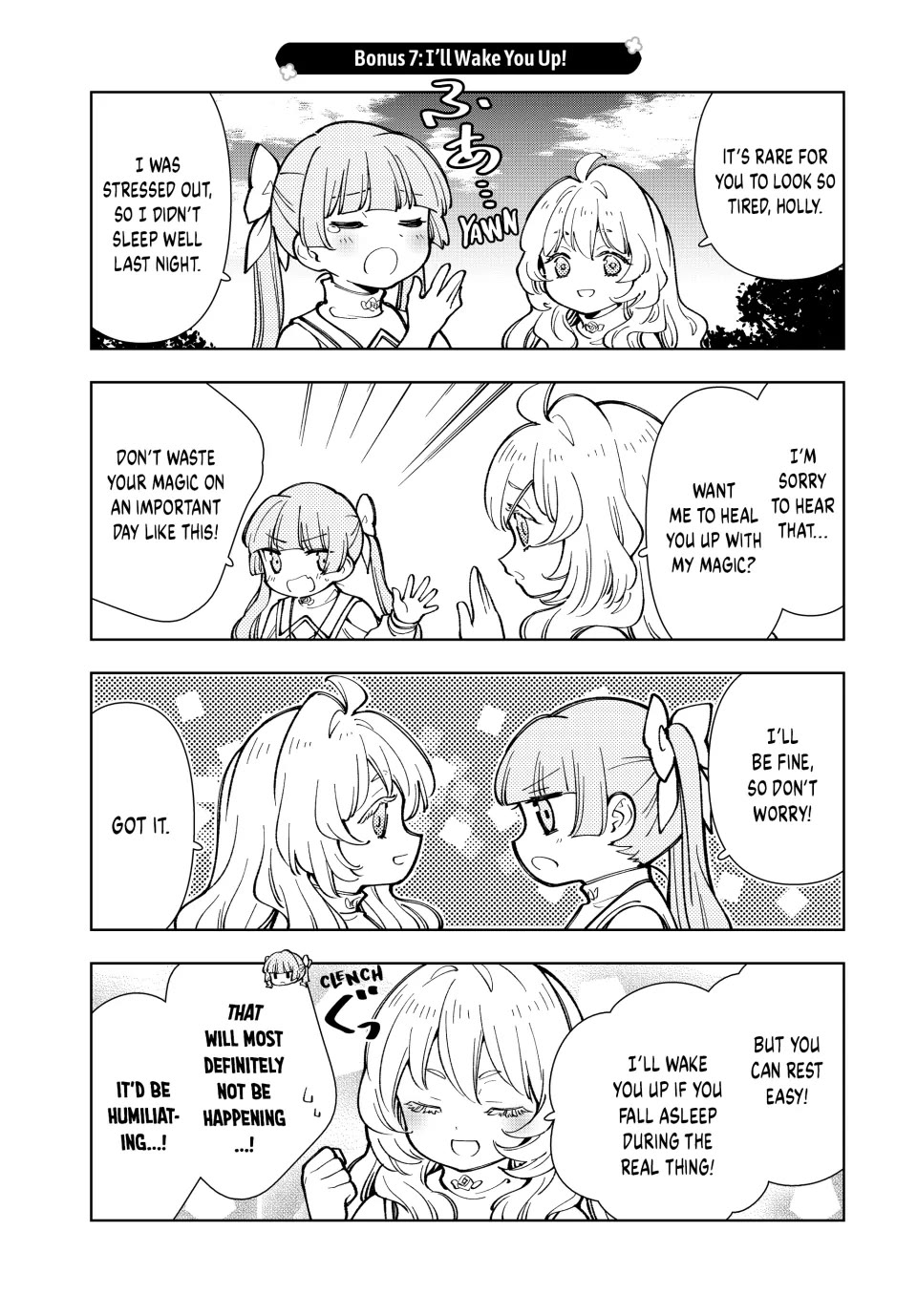 The Great Saint's Carefree Journey to Another World. Chapter 9 page 27 - Chapter 9: Sleepy Saint Promotion Ceremony!