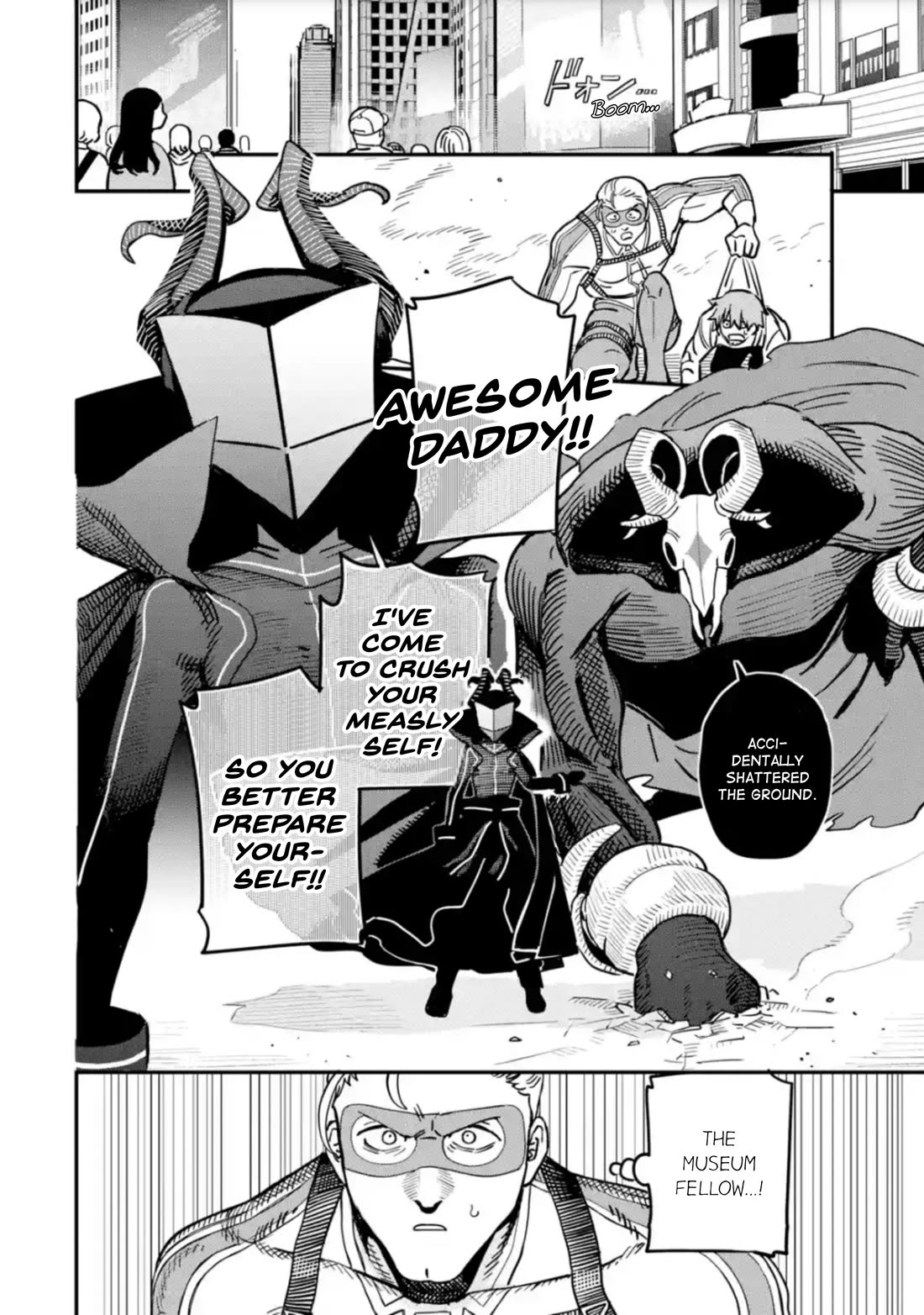 The Great Villainous Boy Chapter 2 page 18 - Chapter 2: The Superhuman Strength Hero