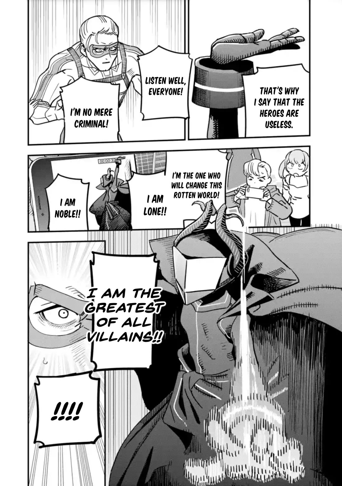The Great Villainous Boy Chapter 2 page 34 - Chapter 2: The Superhuman Strength Hero