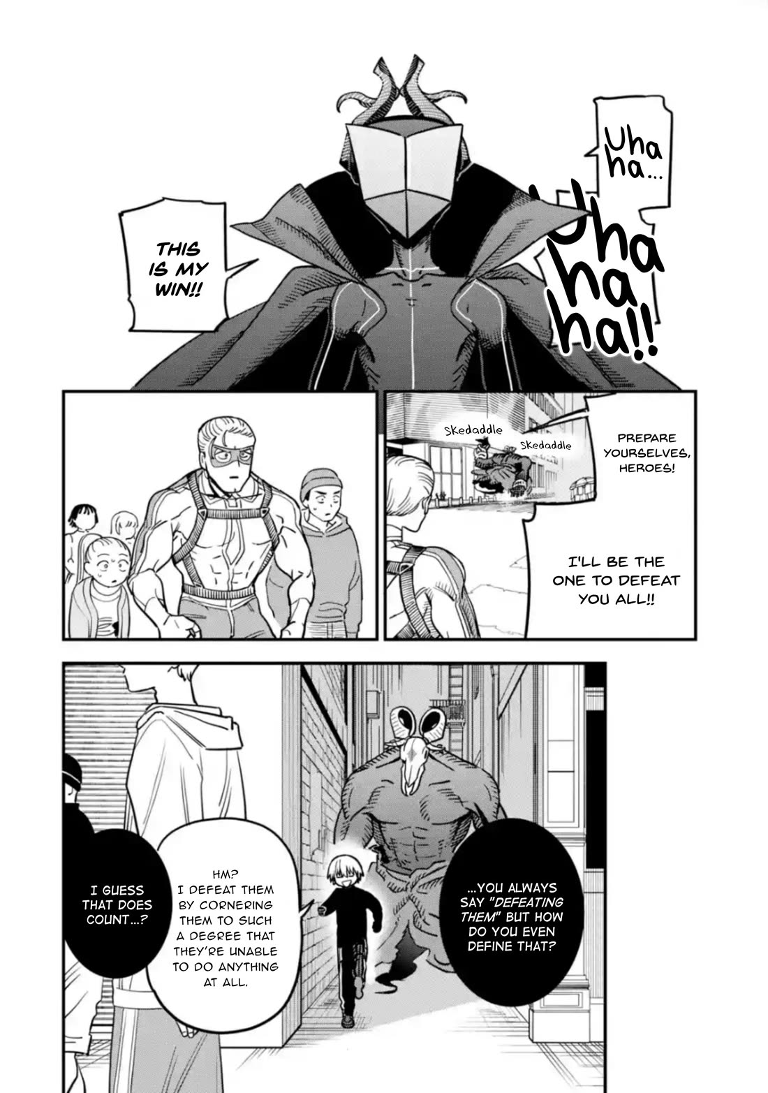 The Great Villainous Boy Chapter 2 page 36 - Chapter 2: The Superhuman Strength Hero