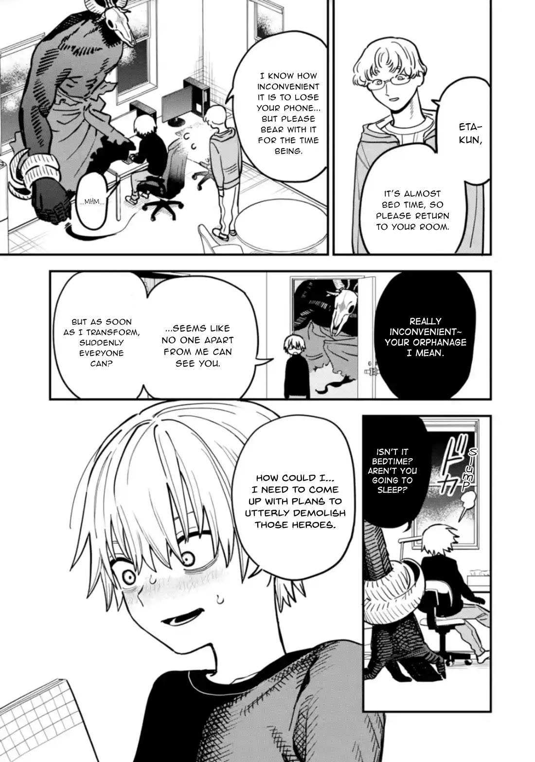 The Great Villainous Boy Chapter 2 page 4 - Chapter 2: The Superhuman Strength Hero