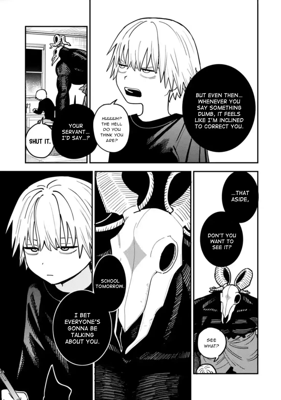 The Great Villainous Boy Chapter 2 page 6 - Chapter 2: The Superhuman Strength Hero