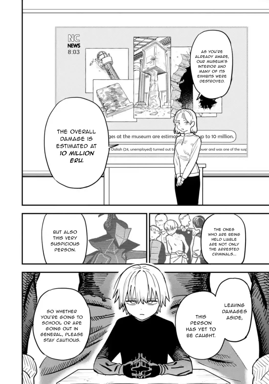 The Great Villainous Boy Chapter 2 page 7 - Chapter 2: The Superhuman Strength Hero