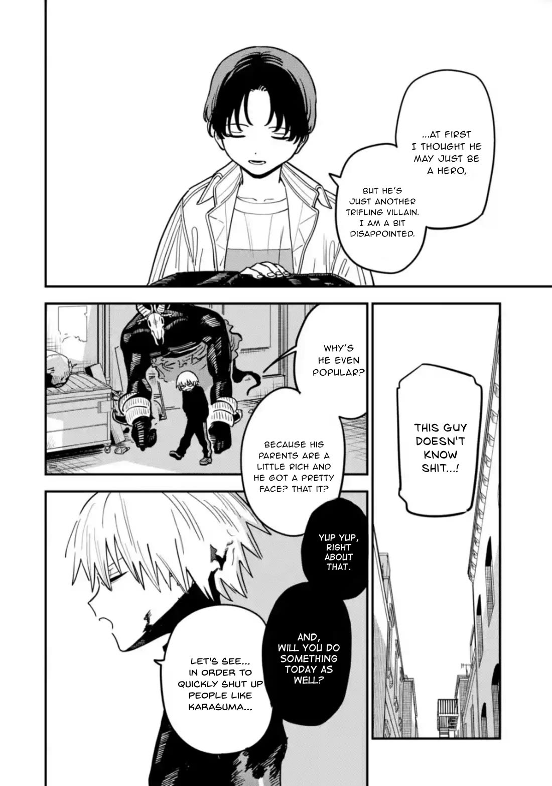 The Great Villainous Boy Chapter 3 page 7 - Chapter 3: The Rabbit, Cat, Bear and Snake Heroes