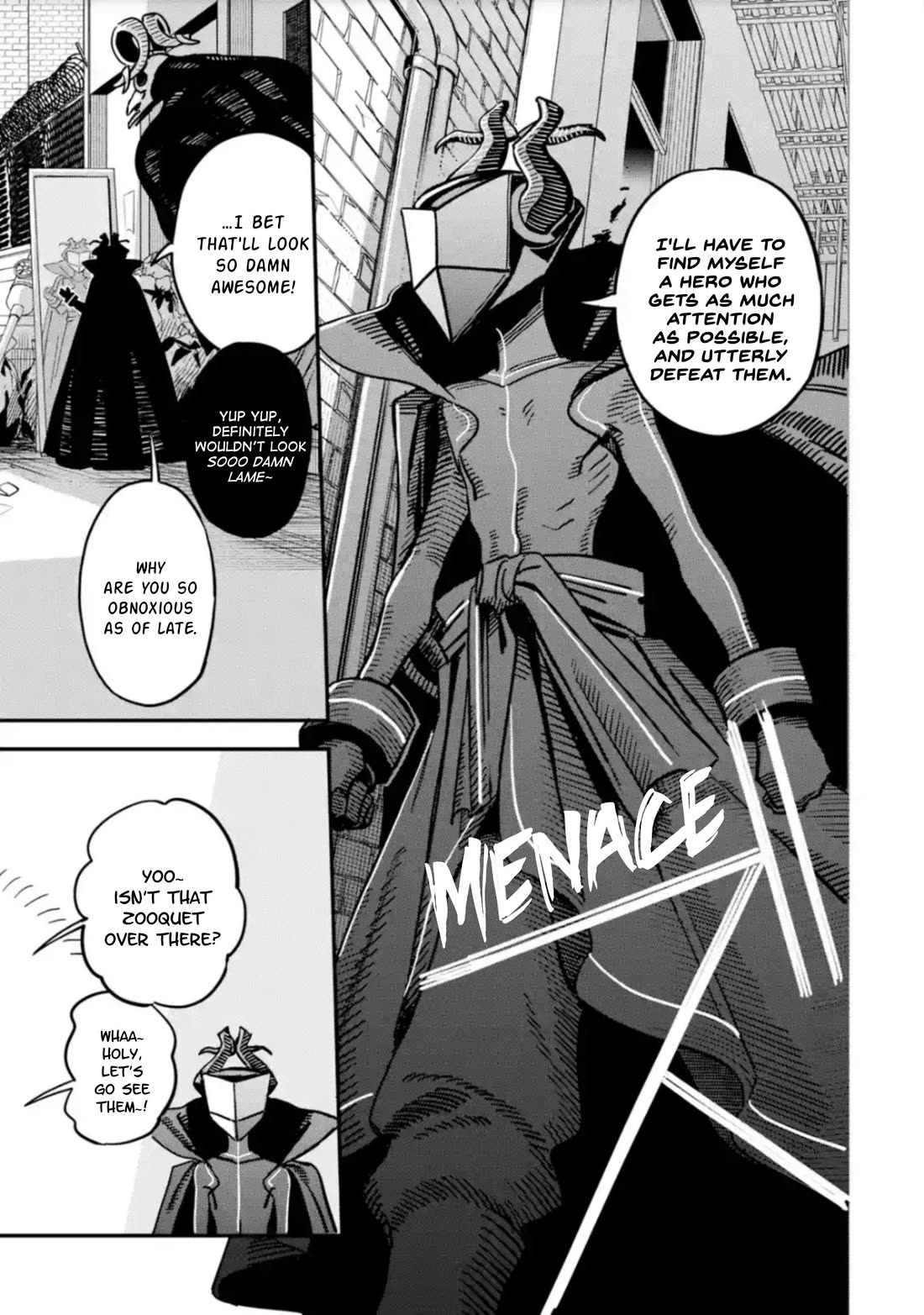 The Great Villainous Boy Chapter 3 page 8 - Chapter 3: The Rabbit, Cat, Bear and Snake Heroes