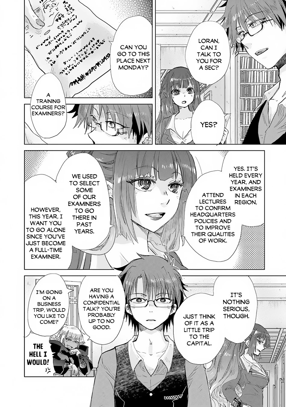The Guild Official With The Out-of-the-Way Skill “Shadowy” Is, In Fact, The Legendary Assassin Chapter 22 page 13 - Chapter 22: Hate Equals Love