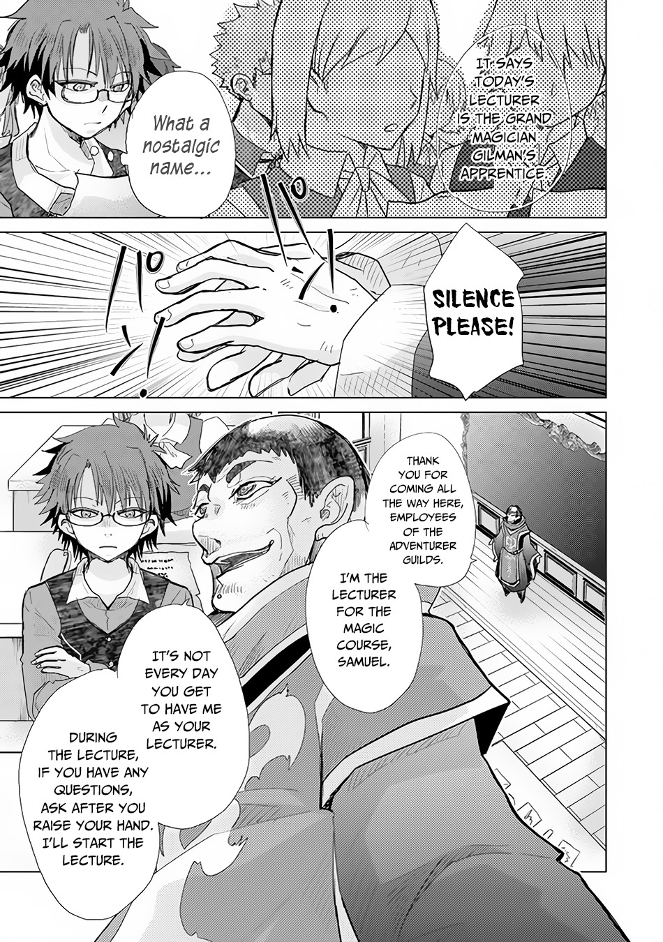 The Guild Official With The Out-of-the-Way Skill “Shadowy” Is, In Fact, The Legendary Assassin Chapter 23 page 10 - Chapter 23: Participating in the Training Course for Examiners