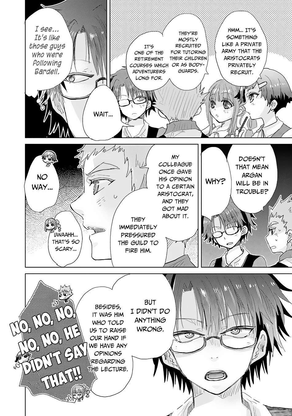 The Guild Official With The Out-of-the-Way Skill “Shadowy” Is, In Fact, The Legendary Assassin Chapter 23 page 19 - Chapter 23: Participating in the Training Course for Examiners