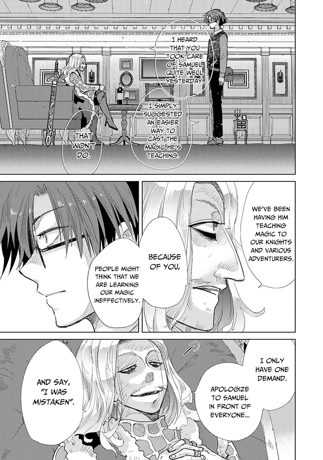The Guild Official With The Out-of-the-Way Skill “Shadowy” Is, In Fact, The Legendary Assassin Chapter 24 page 6 - Chapter 24: Participating in the Training Course for Examiners - Part 2