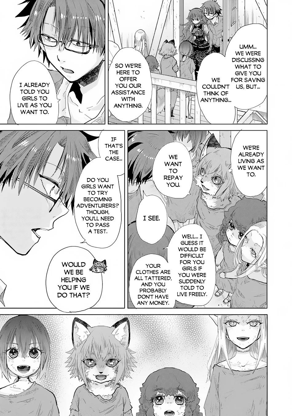 The Guild Official With The Out-of-the-Way Skill “Shadowy” Is, In Fact, The Legendary Assassin Chapter 25 page 10 - Chapter 25: Former Slaves Pretty Girls Unit