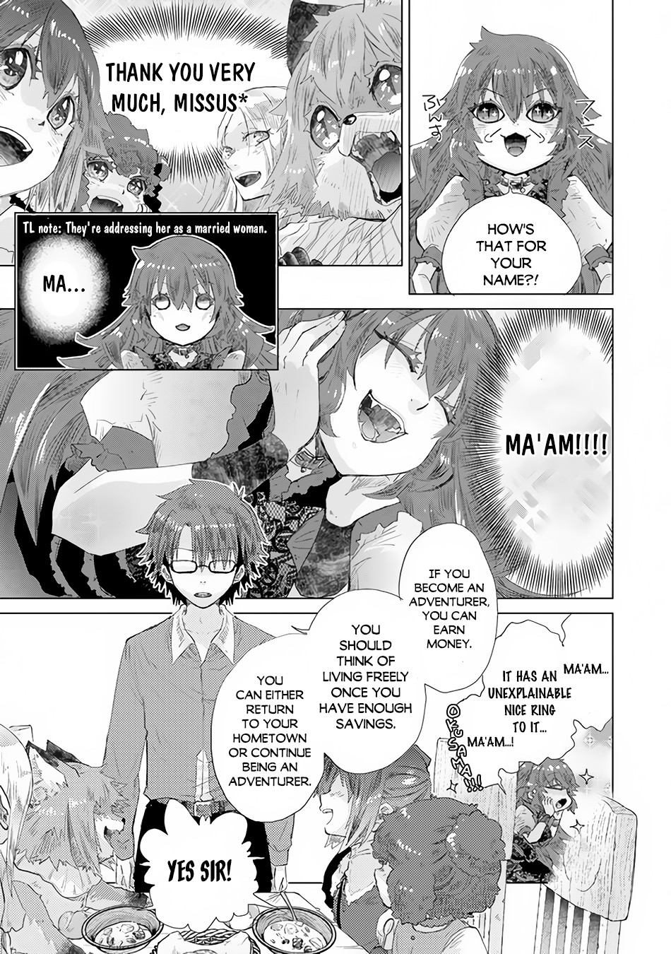 The Guild Official With The Out-of-the-Way Skill “Shadowy” Is, In Fact, The Legendary Assassin Chapter 25 page 14 - Chapter 25: Former Slaves Pretty Girls Unit