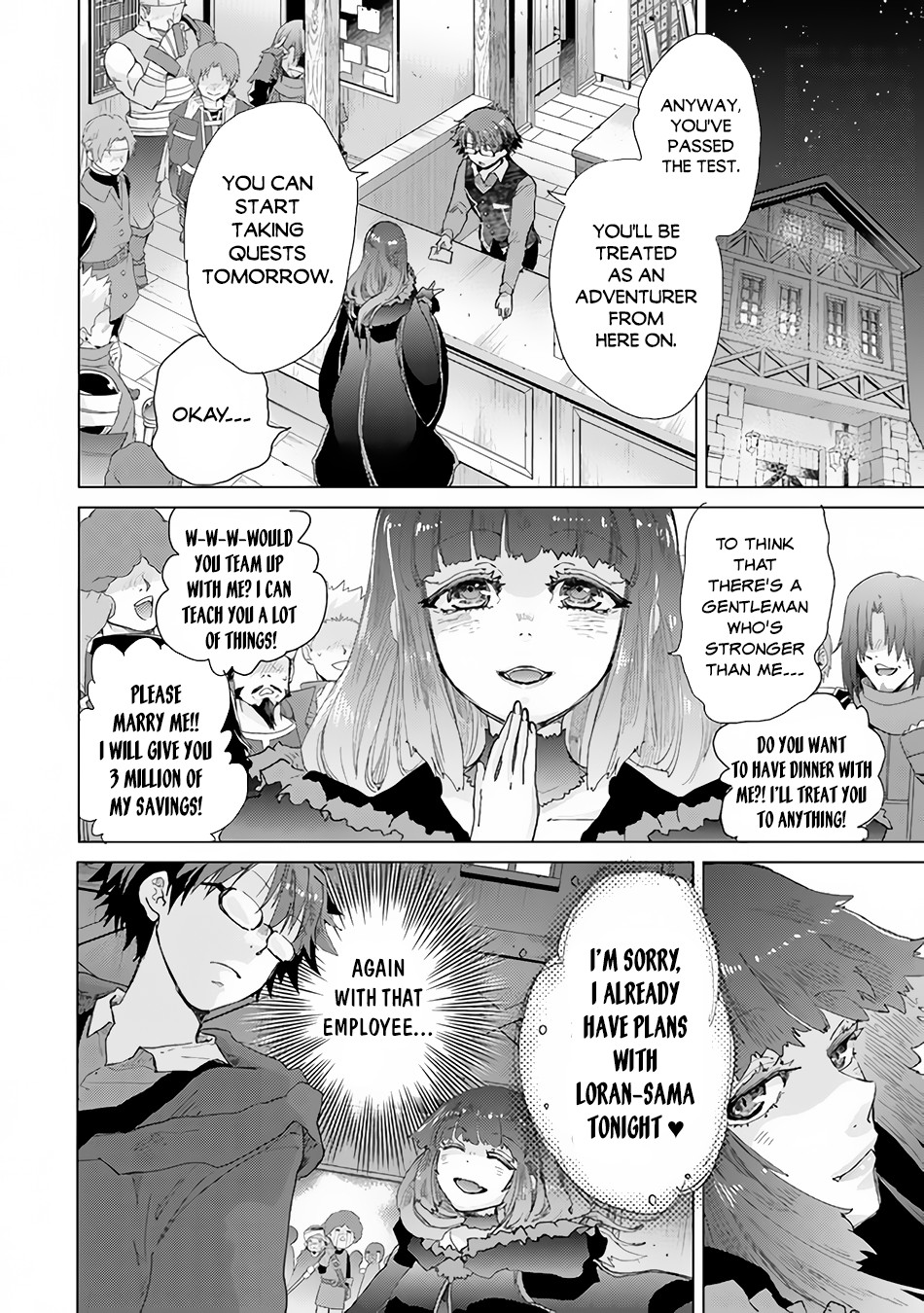The Guild Official With The Out-of-the-Way Skill “Shadowy” Is, In Fact, The Legendary Assassin Chapter 26 page 11 - Chapter 26: An Encounter With a Battle-Ready Rookie (Part 1)
