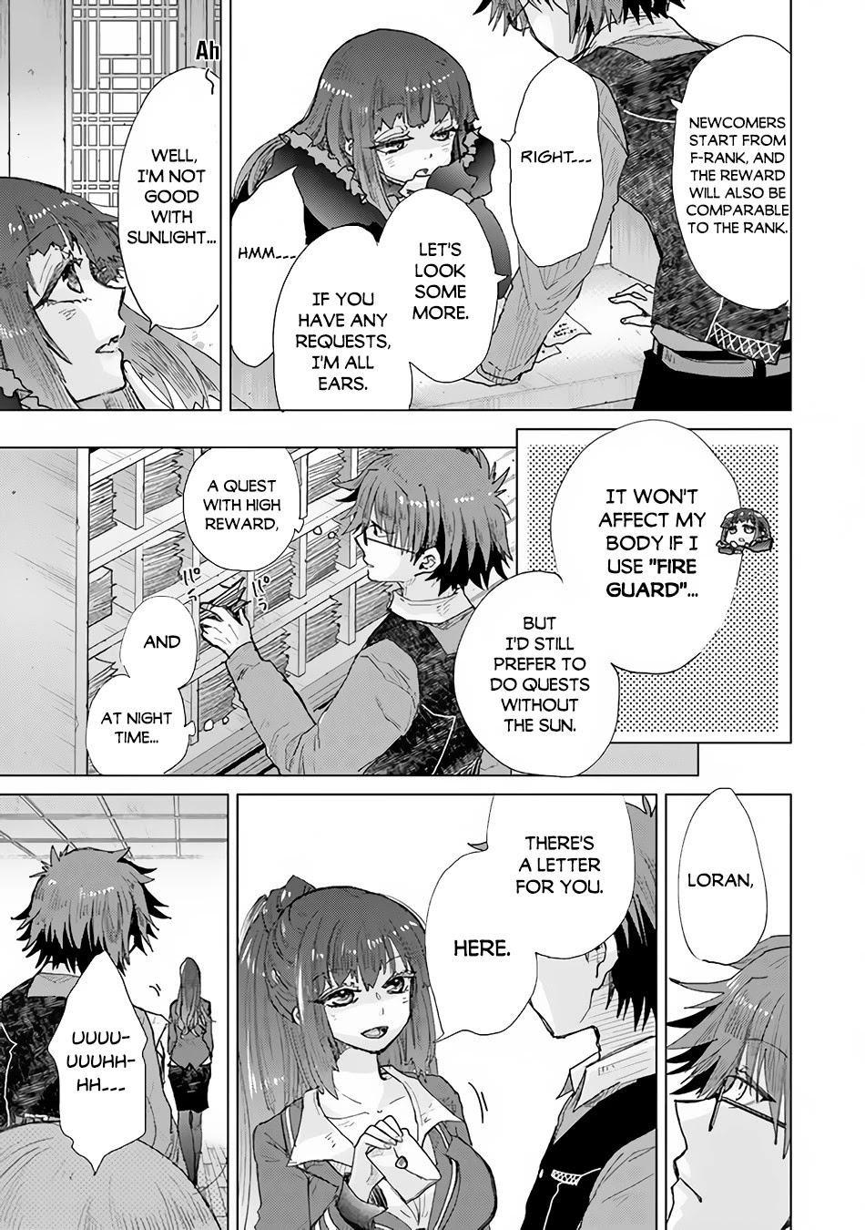 The Guild Official With The Out-of-the-Way Skill “Shadowy” Is, In Fact, The Legendary Assassin Chapter 26 page 20 - Chapter 26: An Encounter With a Battle-Ready Rookie (Part 1)