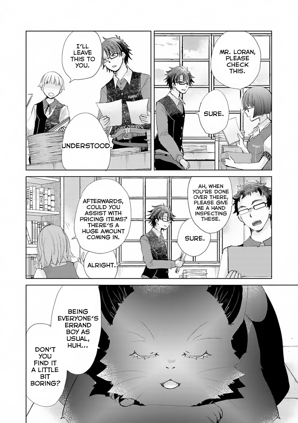 The Guild Official With The Out-of-the-Way Skill “Shadowy” Is, In Fact, The Legendary Assassin Chapter 6 page 3 - Chapter 6: There's Another Person Missing