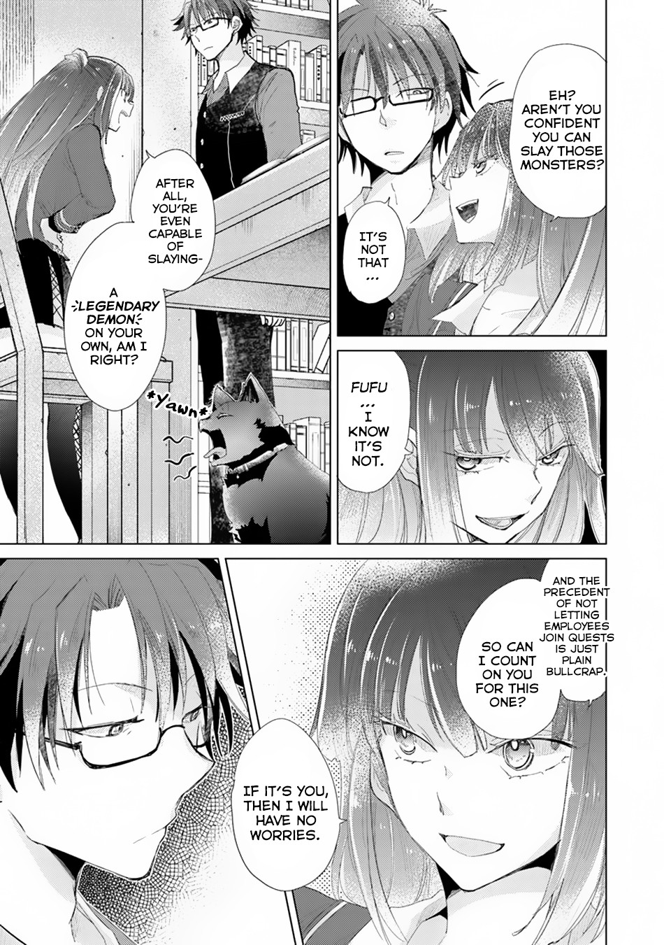The Guild Official With The Out-of-the-Way Skill “Shadowy” Is, In Fact, The Legendary Assassin Chapter 6 page 8 - Chapter 6: There's Another Person Missing