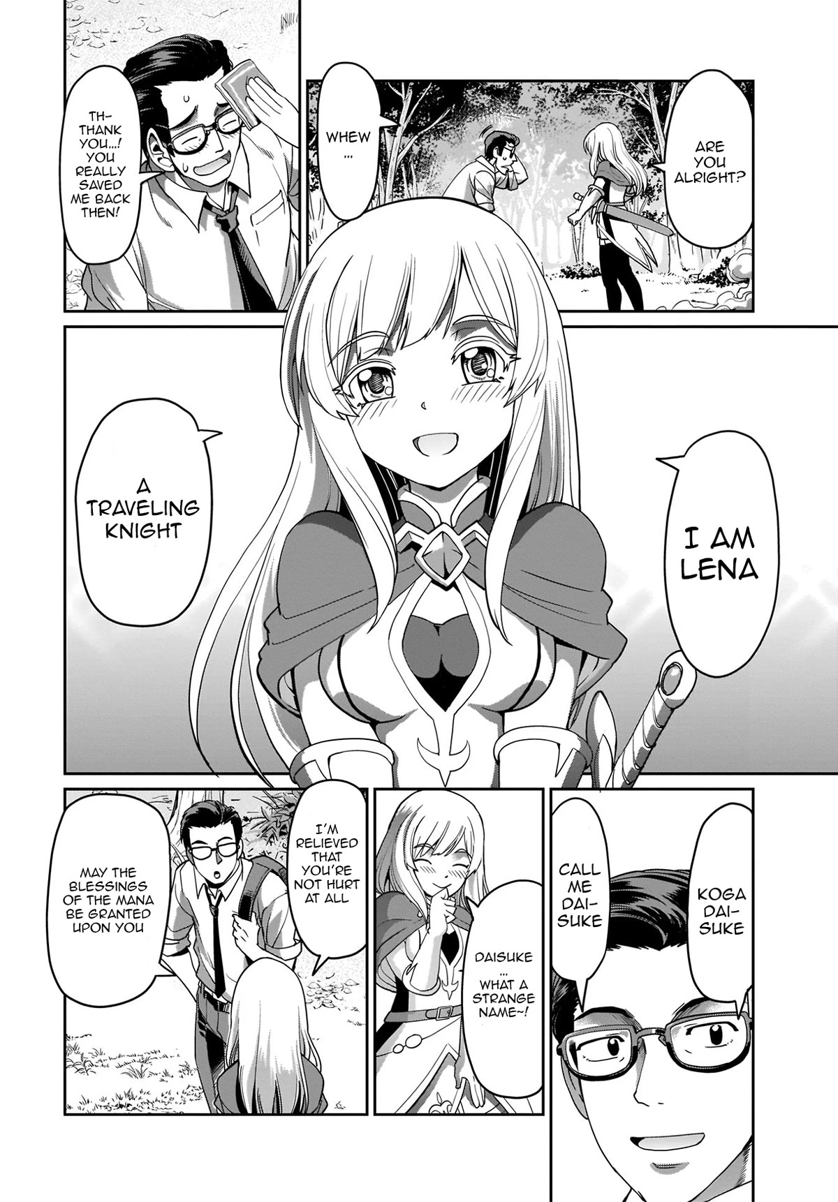 The Gunner's Life of a Middle-aged Man Summoned to Another World and Armed With a Rifle Chapter 1 page 10 - Chapter 1: Another World and Guns