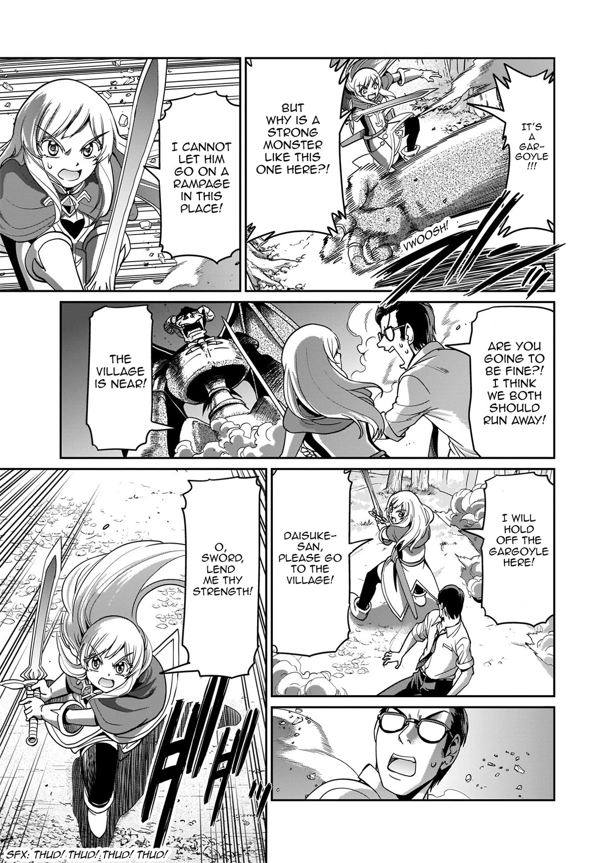 The Gunner's Life of a Middle-aged Man Summoned to Another World and Armed With a Rifle Chapter 1 page 15 - Chapter 1: Another World and Guns