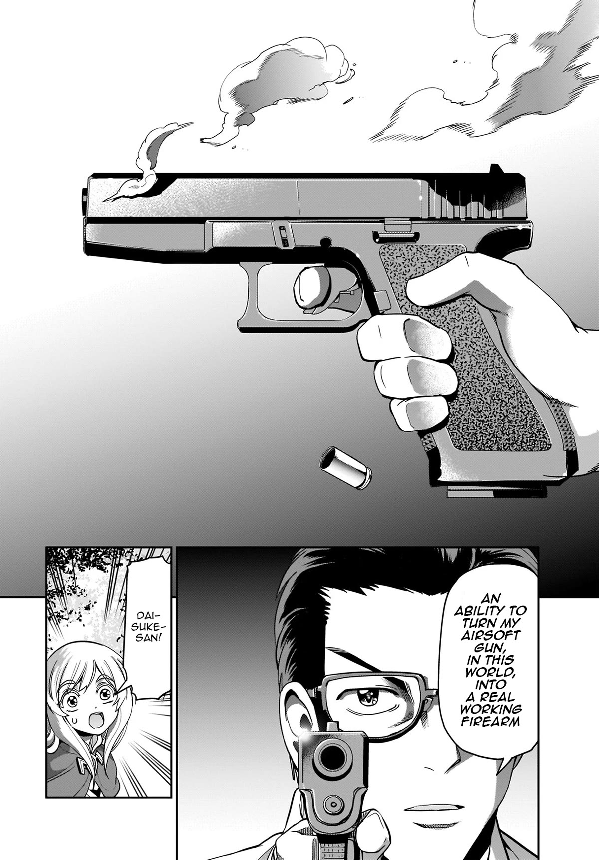 The Gunner's Life of a Middle-aged Man Summoned to Another World and Armed With a Rifle Chapter 1 page 20 - Chapter 1: Another World and Guns