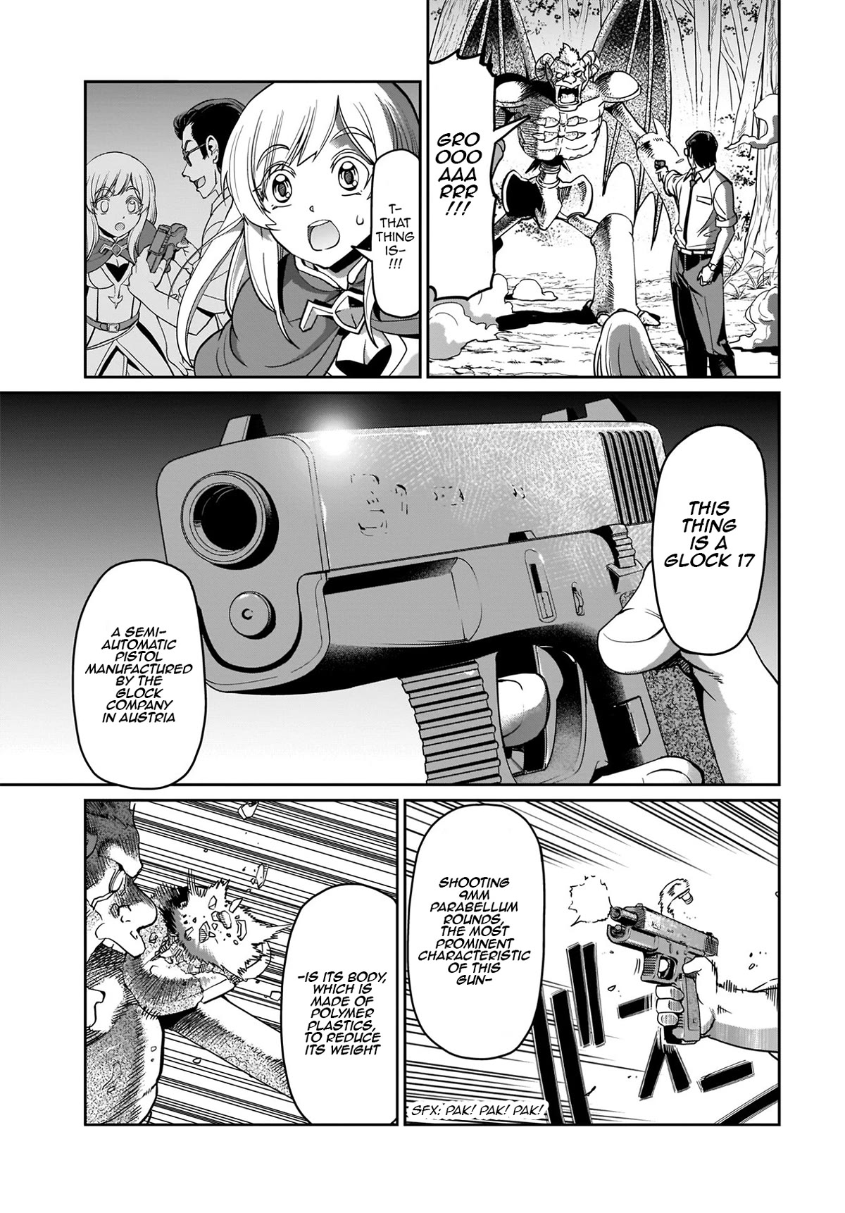The Gunner's Life of a Middle-aged Man Summoned to Another World and Armed With a Rifle Chapter 1 page 21 - Chapter 1: Another World and Guns