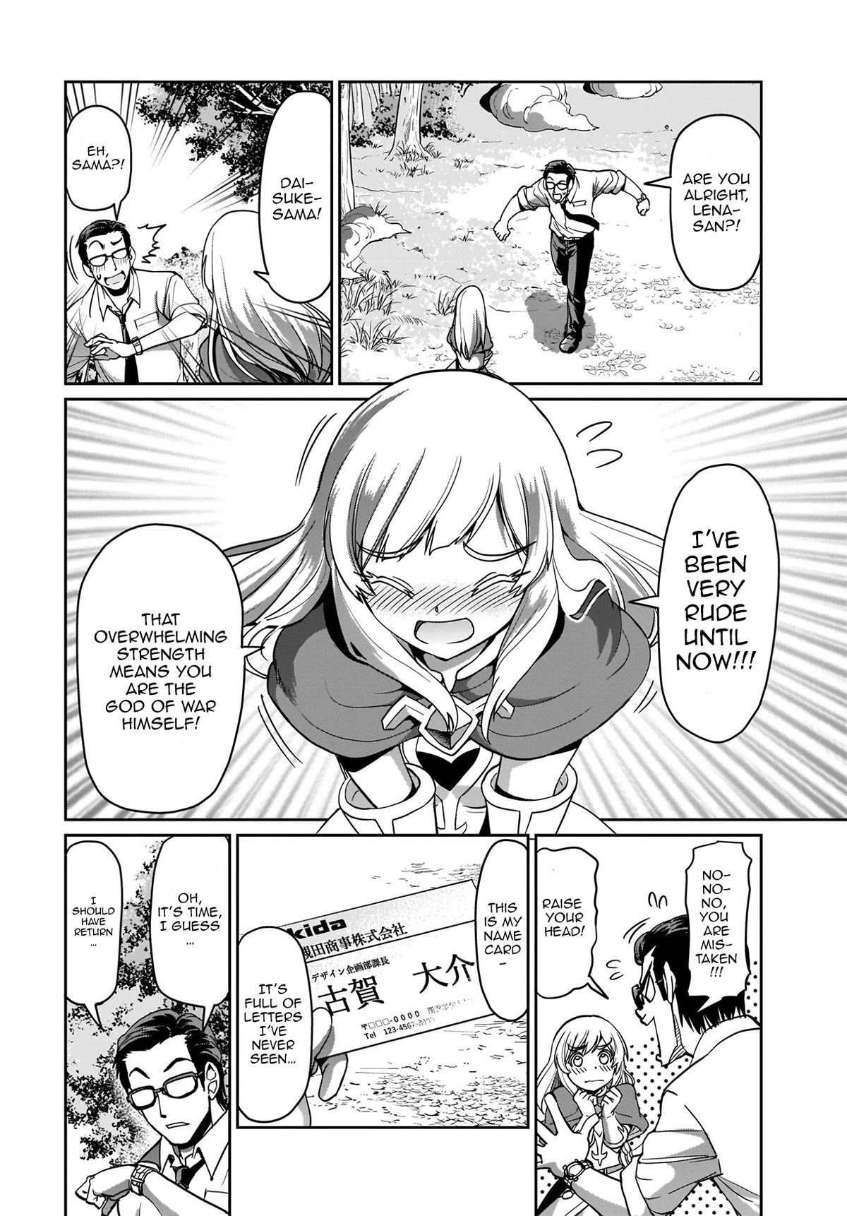 The Gunner's Life of a Middle-aged Man Summoned to Another World and Armed With a Rifle Chapter 1 page 25 - Chapter 1: Another World and Guns