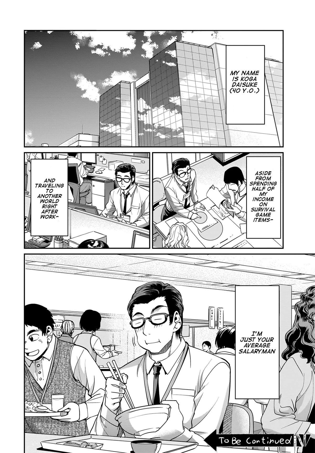 The Gunner's Life of a Middle-aged Man Summoned to Another World and Armed With a Rifle Chapter 1 page 27 - Chapter 1: Another World and Guns