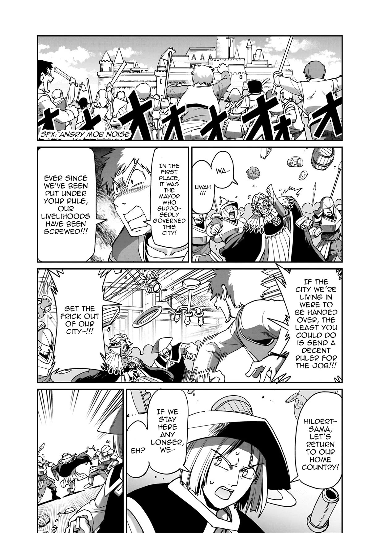 The Gunner's Life of a Middle-aged Man Summoned to Another World and Armed With a Rifle Chapter 10 page 10 - Chapter 10: Colosseum Aftermath