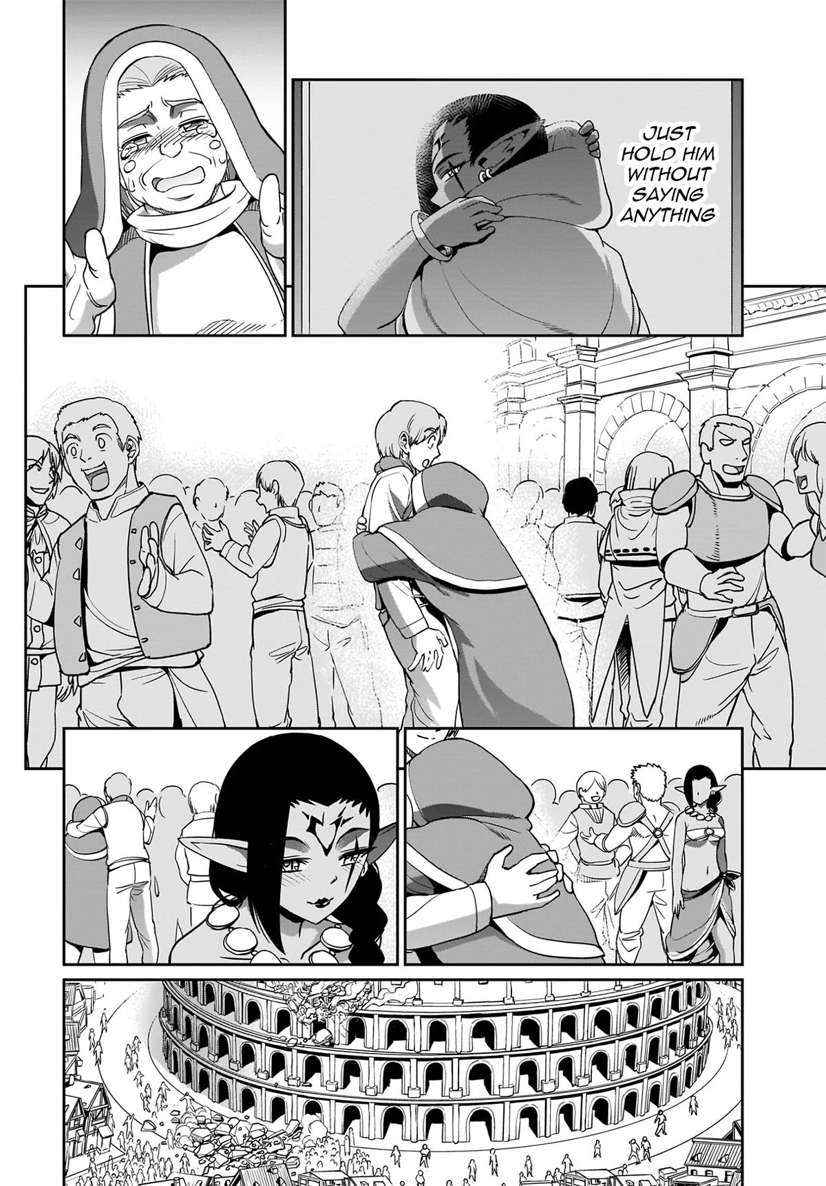 The Gunner's Life of a Middle-aged Man Summoned to Another World and Armed With a Rifle Chapter 10 page 13 - Chapter 10: Colosseum Aftermath