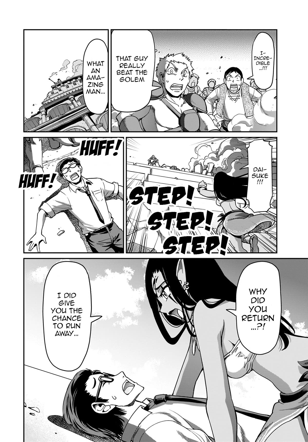 The Gunner's Life of a Middle-aged Man Summoned to Another World and Armed With a Rifle Chapter 10 page 3 - Chapter 10: Colosseum Aftermath