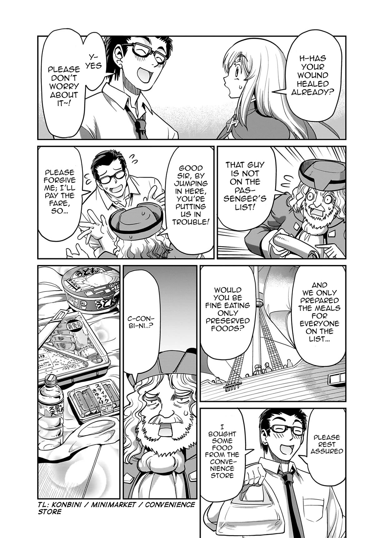 The Gunner's Life of a Middle-aged Man Summoned to Another World and Armed With a Rifle Chapter 11 page 14 - Chapter 11: An Adventure Above the Sea