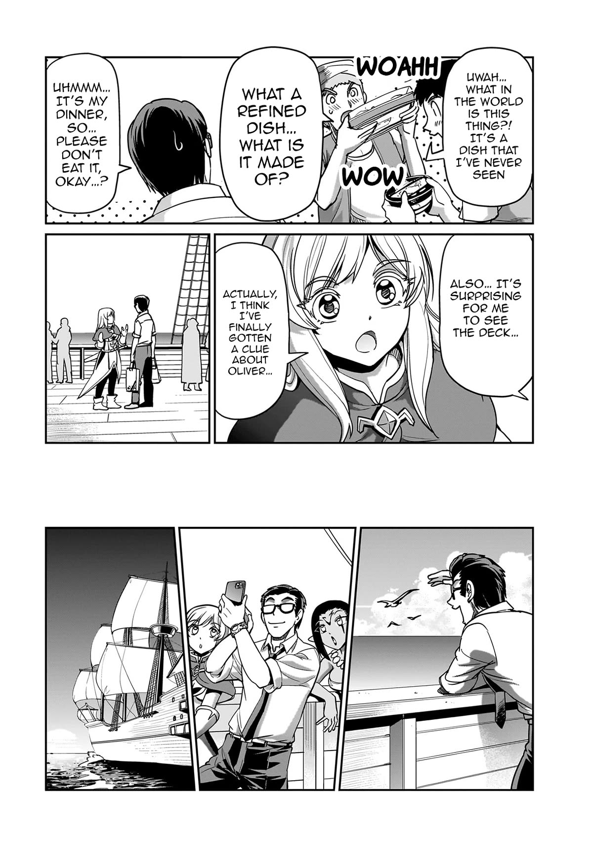 The Gunner's Life of a Middle-aged Man Summoned to Another World and Armed With a Rifle Chapter 11 page 15 - Chapter 11: An Adventure Above the Sea