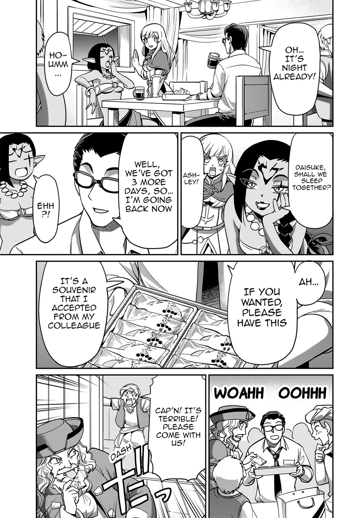 The Gunner's Life of a Middle-aged Man Summoned to Another World and Armed With a Rifle Chapter 11 page 16 - Chapter 11: An Adventure Above the Sea