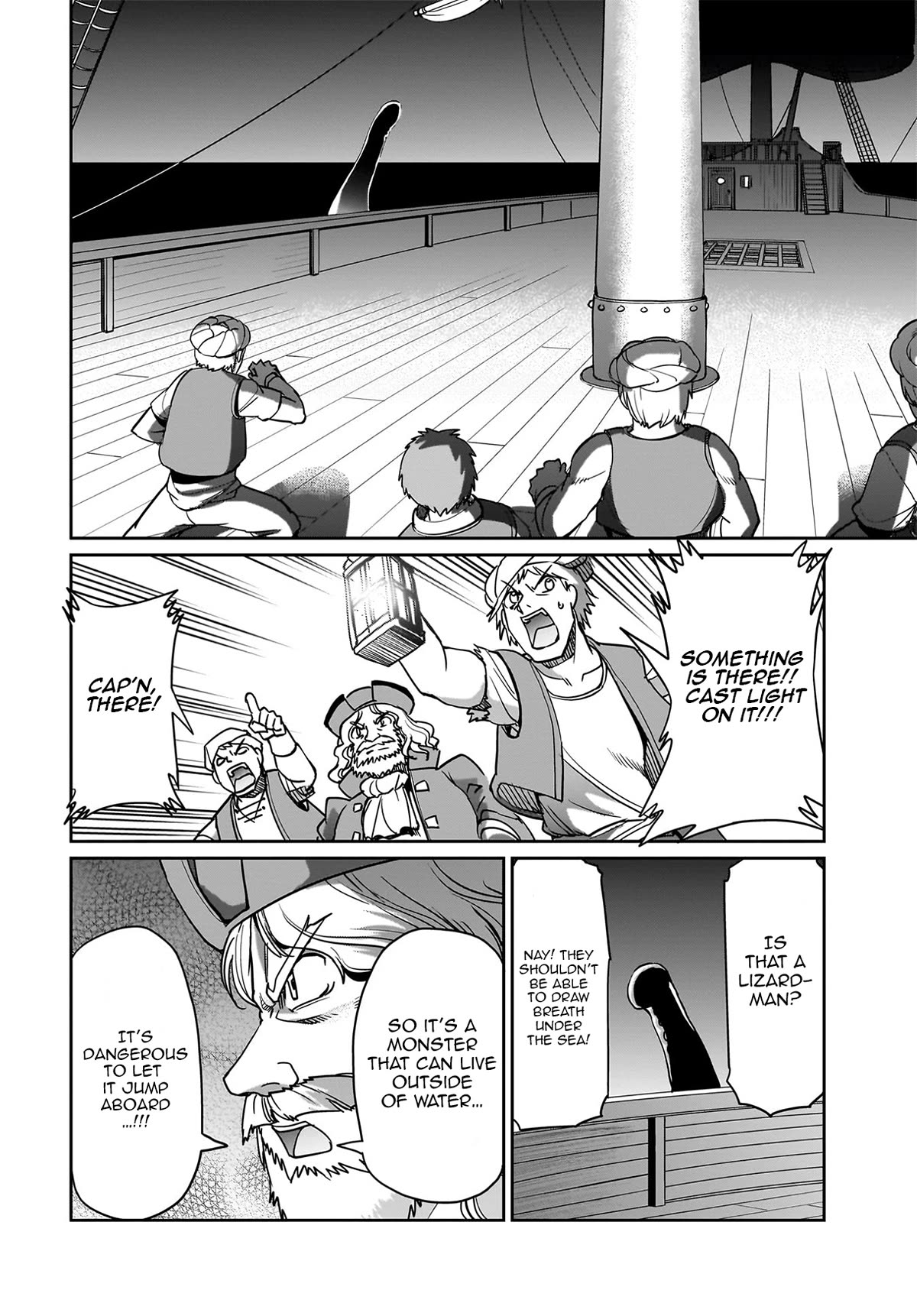 The Gunner's Life of a Middle-aged Man Summoned to Another World and Armed With a Rifle Chapter 11 page 17 - Chapter 11: An Adventure Above the Sea