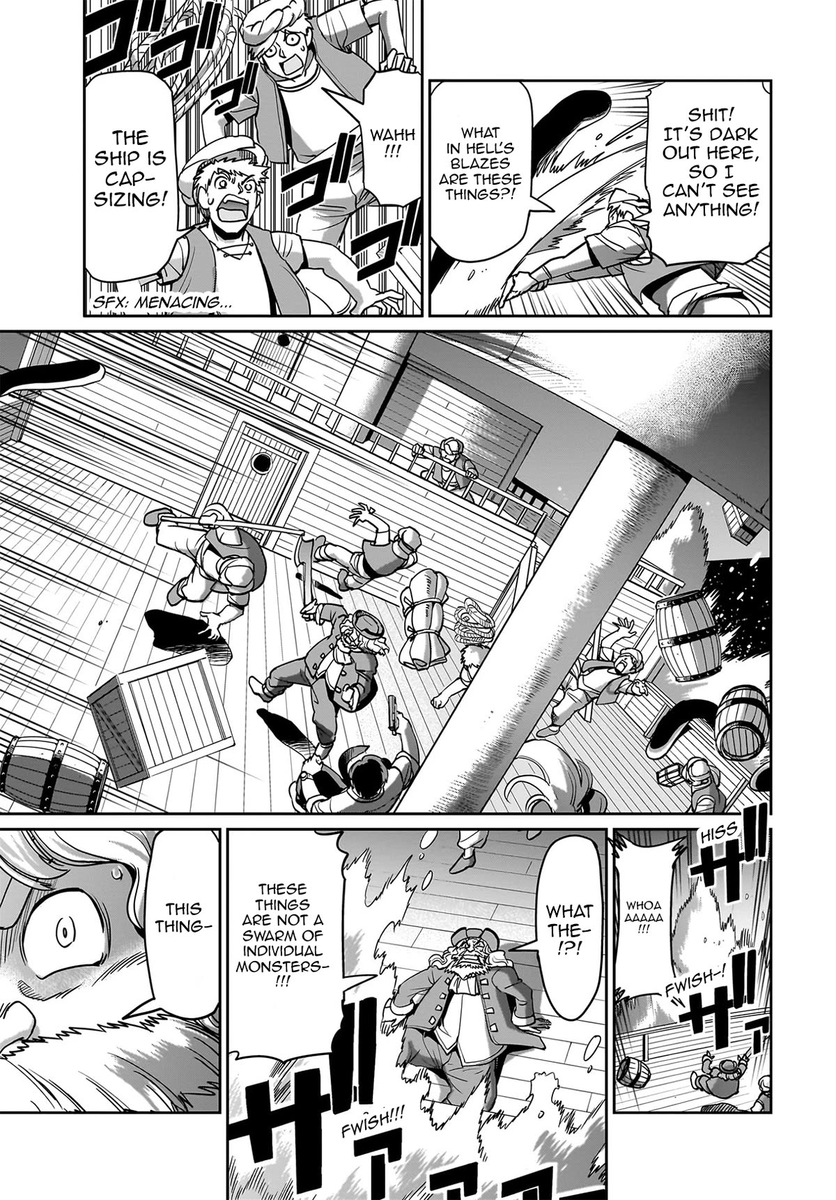The Gunner's Life of a Middle-aged Man Summoned to Another World and Armed With a Rifle Chapter 11 page 20 - Chapter 11: An Adventure Above the Sea