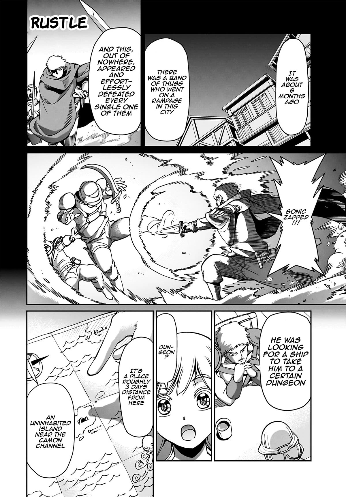 The Gunner's Life of a Middle-aged Man Summoned to Another World and Armed With a Rifle Chapter 11 page 7 - Chapter 11: An Adventure Above the Sea