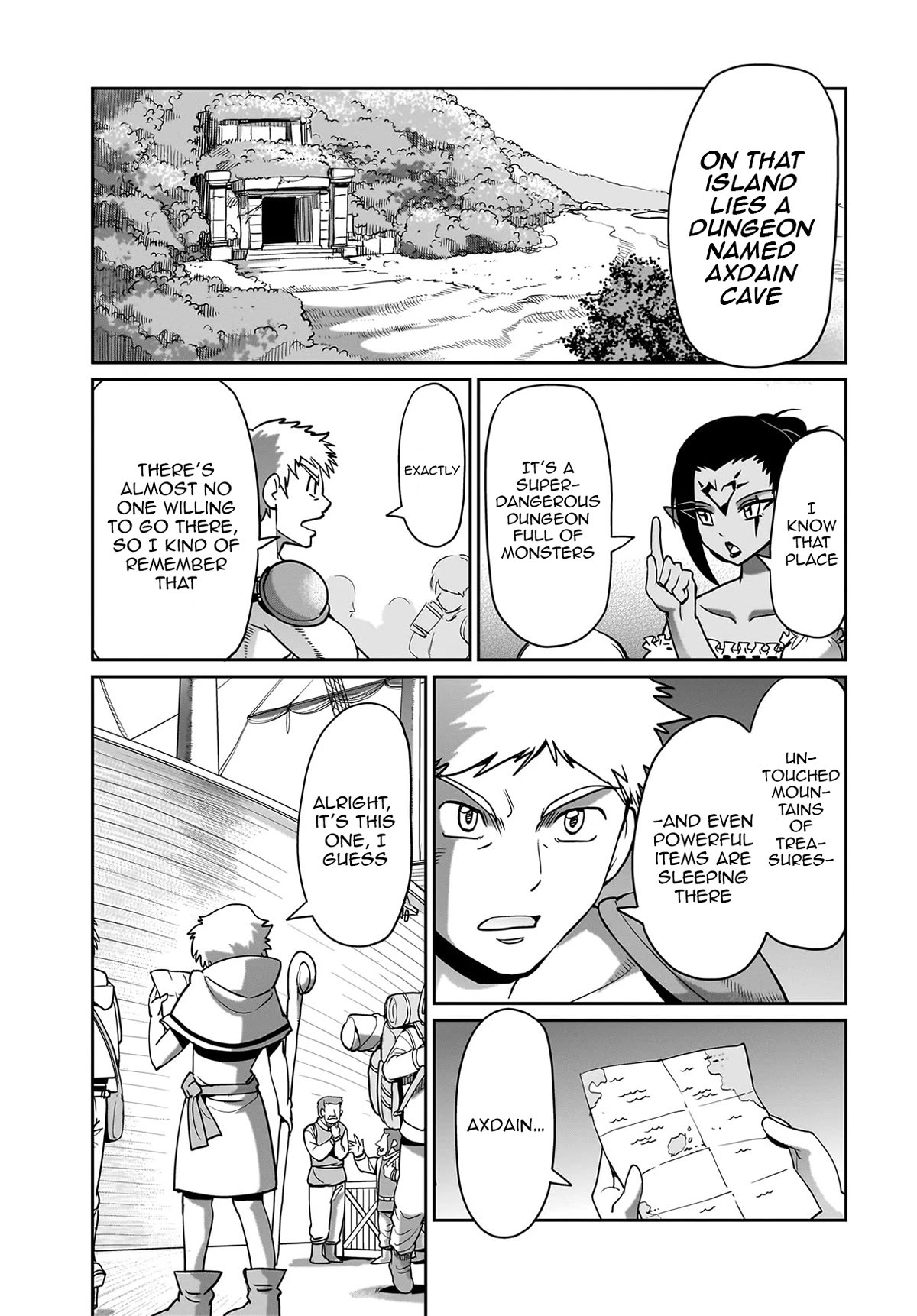 The Gunner's Life of a Middle-aged Man Summoned to Another World and Armed With a Rifle Chapter 11 page 8 - Chapter 11: An Adventure Above the Sea