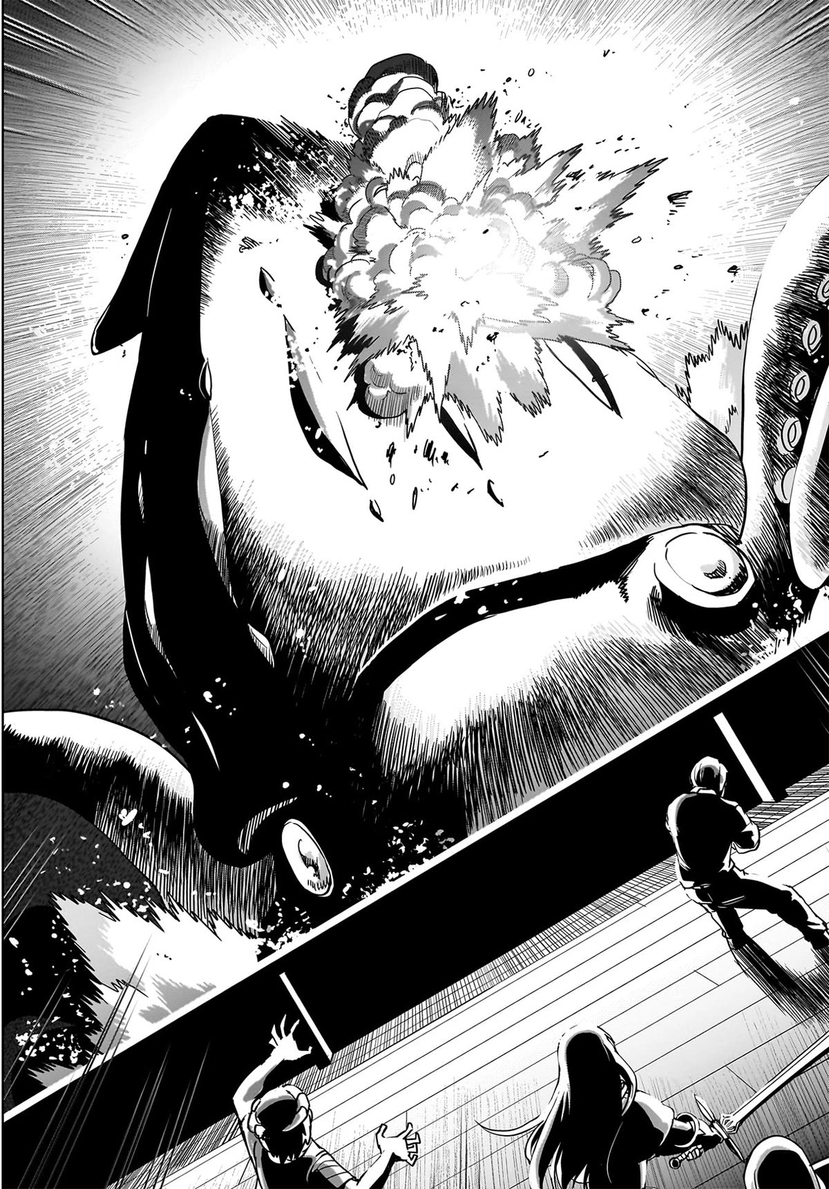 The Gunner's Life of a Middle-aged Man Summoned to Another World and Armed With a Rifle Chapter 12 page 15 - Chapter 12: Please Be Careful To Not Fall From The Ship
