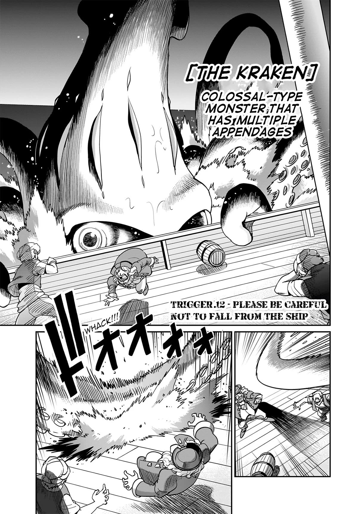 The Gunner's Life of a Middle-aged Man Summoned to Another World and Armed With a Rifle Chapter 12 page 2 - Chapter 12: Please Be Careful To Not Fall From The Ship