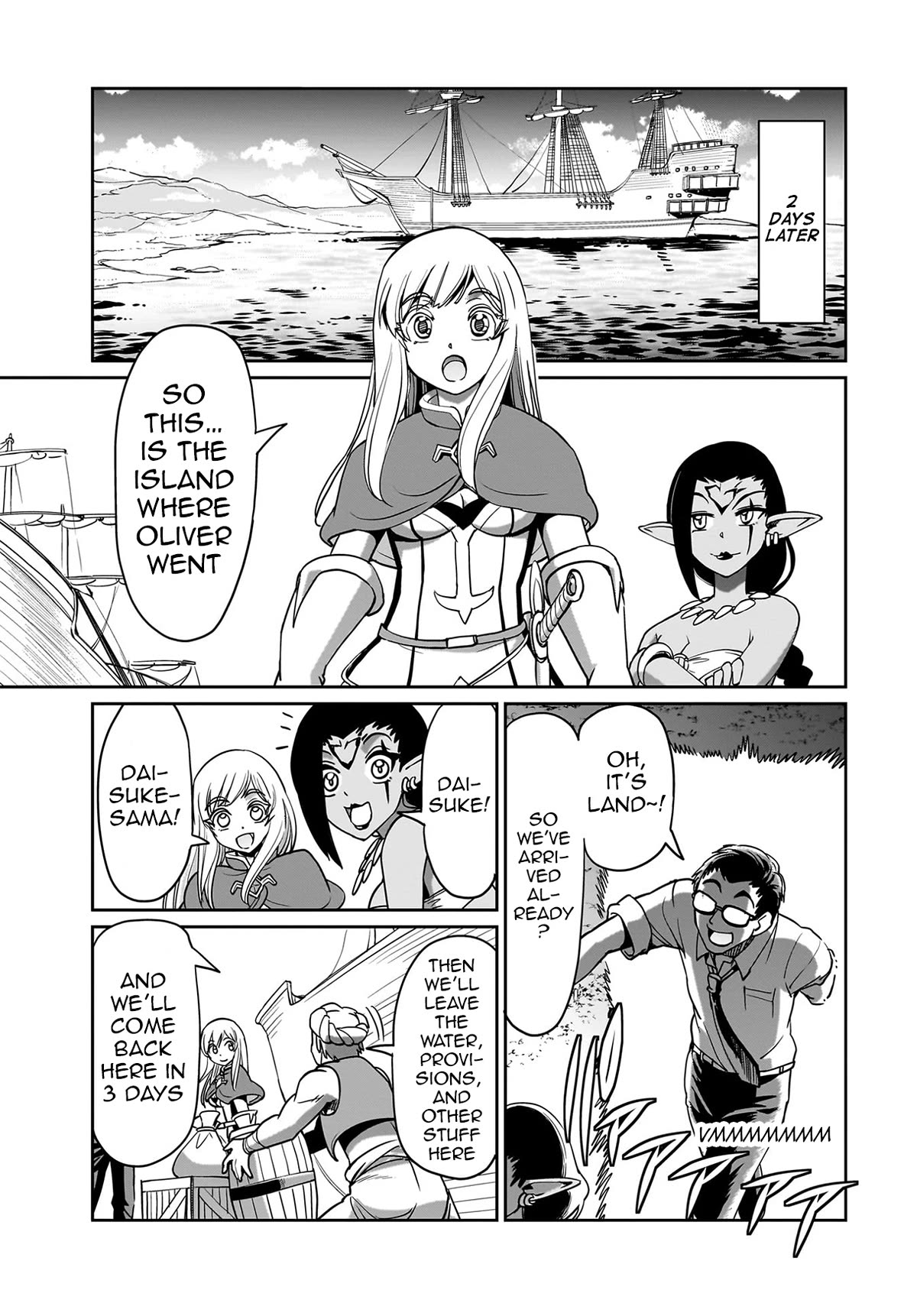 The Gunner's Life of a Middle-aged Man Summoned to Another World and Armed With a Rifle Chapter 12 page 20 - Chapter 12: Please Be Careful To Not Fall From The Ship
