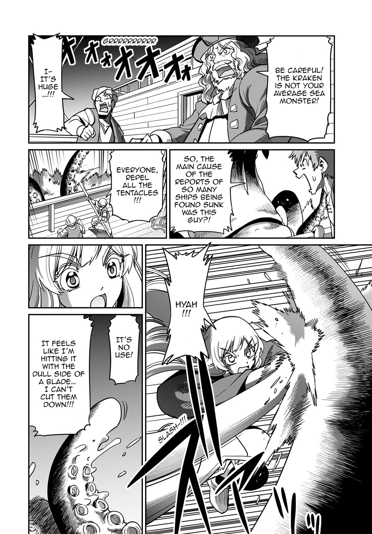 The Gunner's Life of a Middle-aged Man Summoned to Another World and Armed With a Rifle Chapter 12 page 3 - Chapter 12: Please Be Careful To Not Fall From The Ship